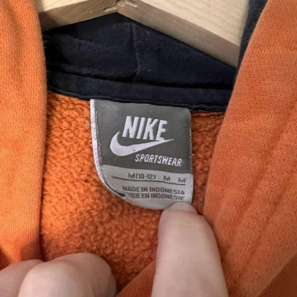 Y2K Nike‎ Football Swoosh Kids Orange